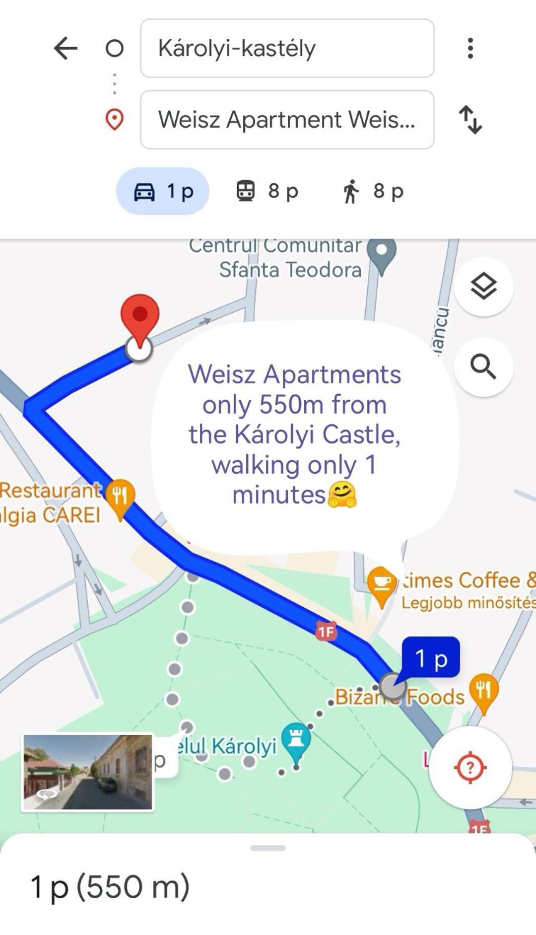Weisz Apartment-City Center-Free Private Parking,Wifi,Ac Carei Exteriör bild